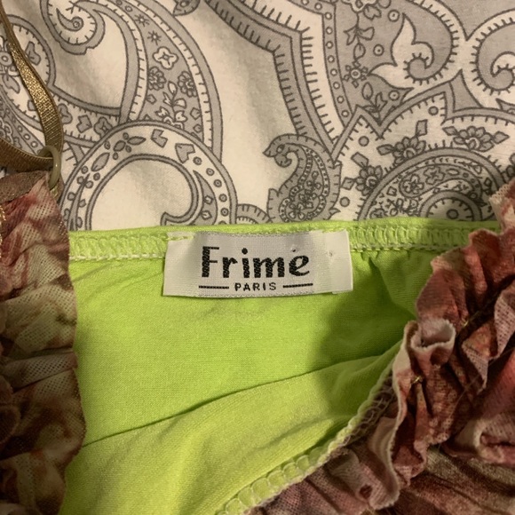 Frime paris mesh tank top size s - Picture 3 of 3